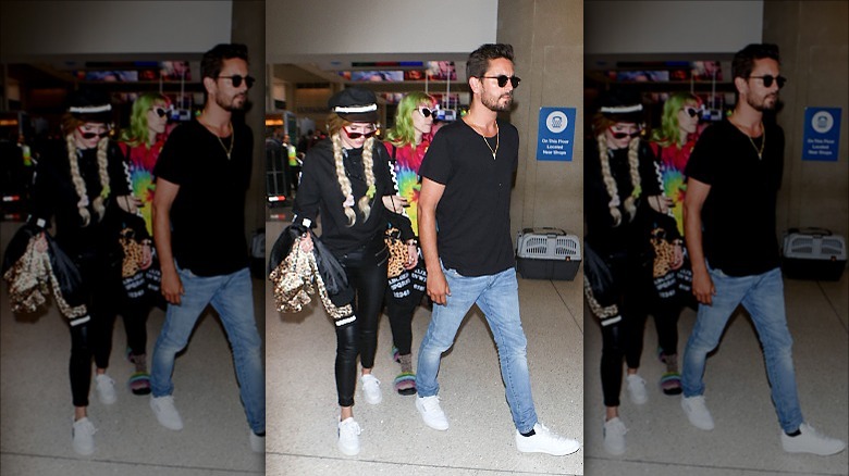 Scott Disick e Bella Thorne al LAX