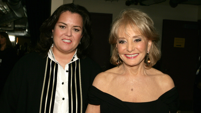 Rosie O'Donnell e Barbara Walters