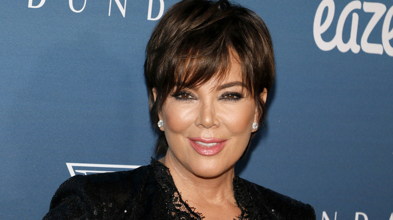 orecchini di diamanti Kris Jenner