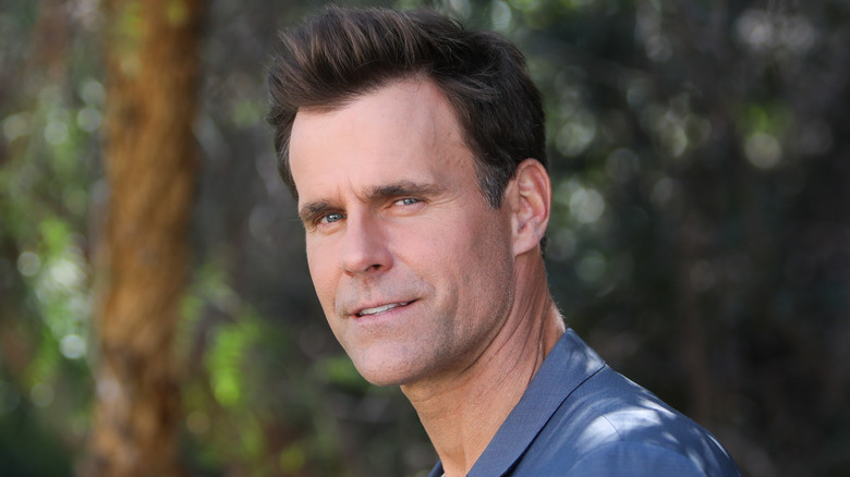 Camicia blu Cameron Mathison