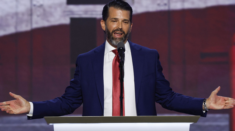 Donald Trump Jr. parlando