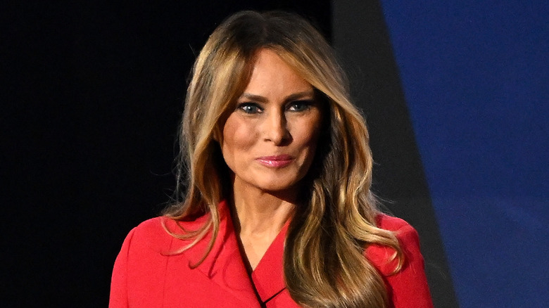 Melania Trump sul palco