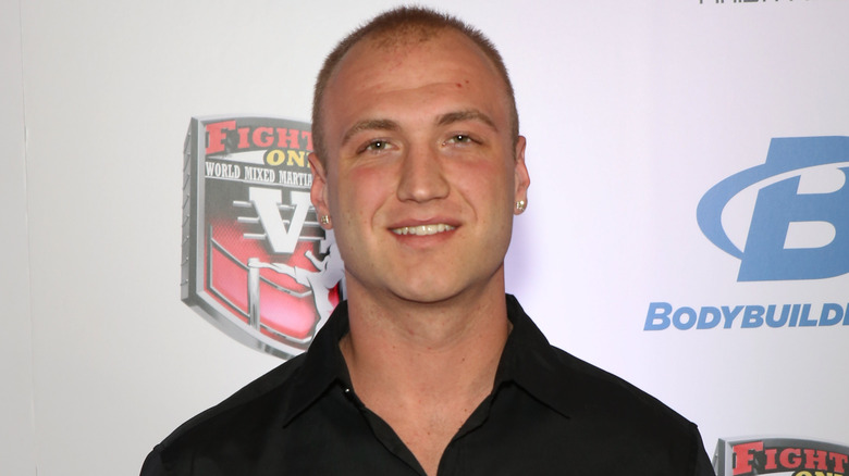 Nick Hogan posa ai World MMA Awards