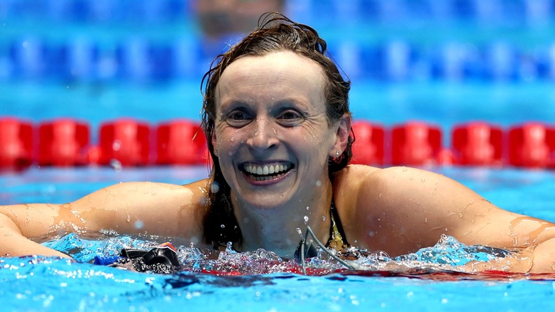 Katie Ledecky in piscina