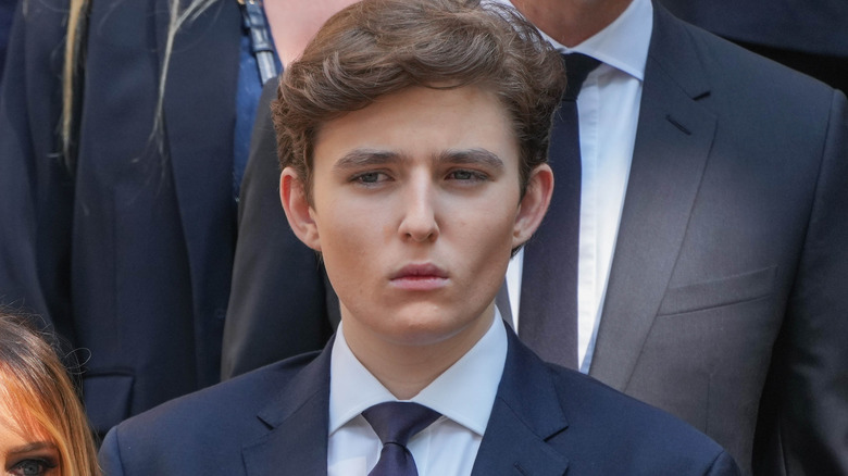 Barron Trump alla ricerca