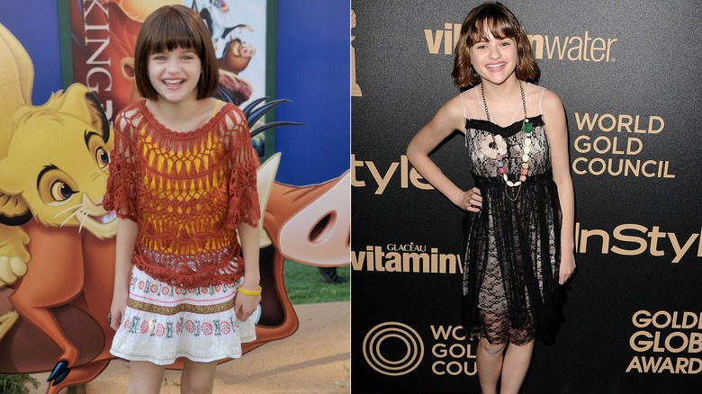 Joey King nei primi anni del 2010