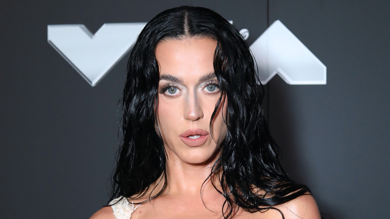 Primo piano di Katy Perry agli MTV VMA del 2024