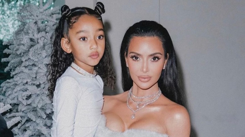 Kim Kardashian e la figlia Chicago