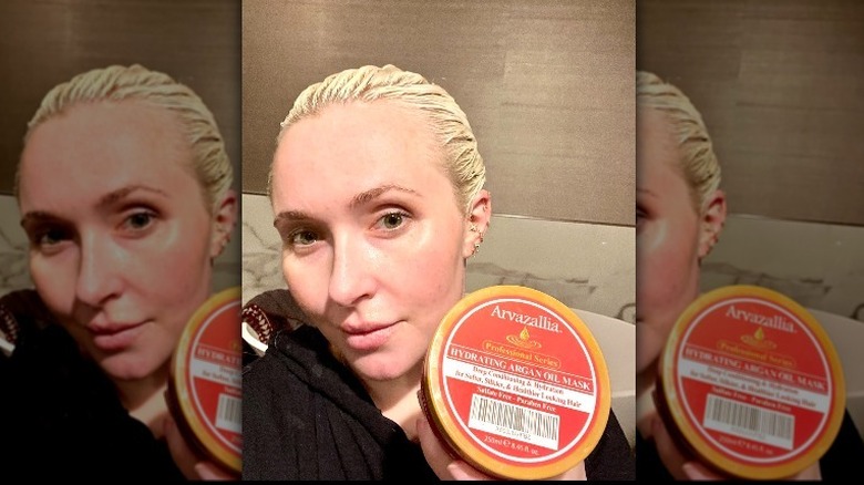 Hayden Panettiere senza trucco