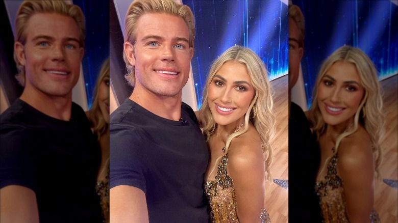 Trevor Donovan si fa un selfie con Emma Slater