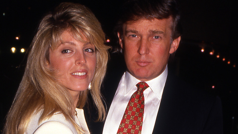 Abiti da cerimonia di Donald Trump e Marla Maples