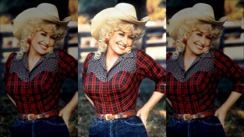 Dolly Parton in posa