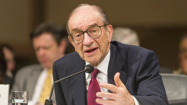 Alan Greenspan testimonia