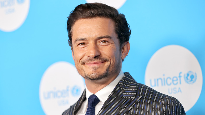 Orlando Bloom partecipa a un evento dell'UNICEF