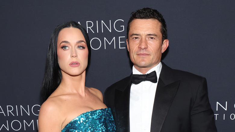 Orlando Bloom e Katy Perry posano alla cena Kering for Women 2024