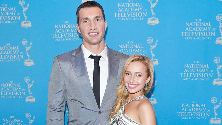 Wladimir Klitschko e Hayden Panettiere tappeto rosso