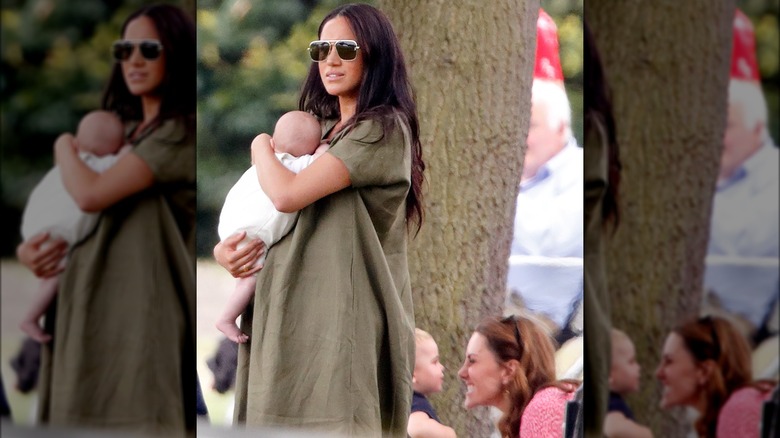 Meghan e Kate con i figli