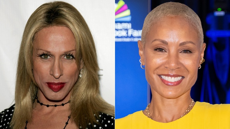 Alexis Arquette, a sinistra, e Jada Pinkett Smith, a destra