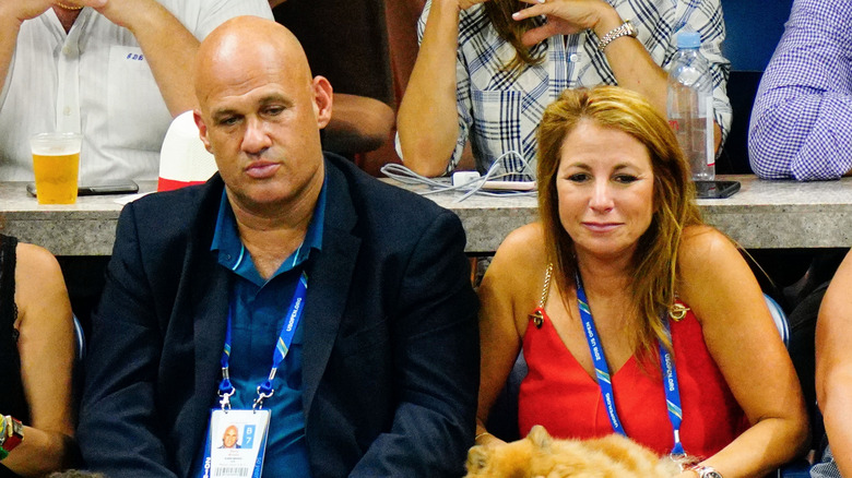 Gary Brody Jill Zarin partecipa alla partita di tennis