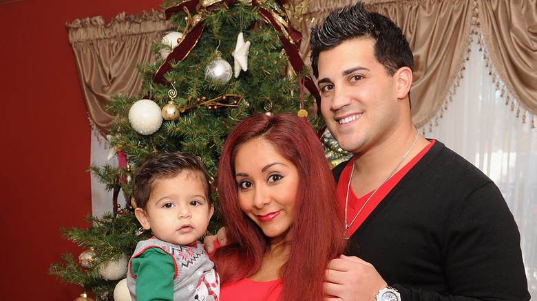 Nicole Polizzi Jionni LaValle figlio di Natale