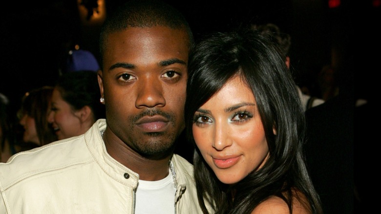 Kim Kardashian e Ray J posano insieme