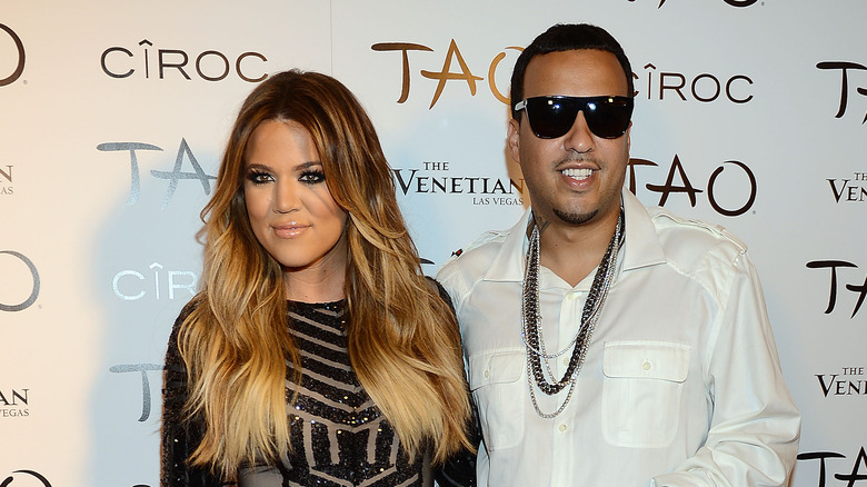 Khloe Kardashian e French Montana posano insieme al nightclub TAO