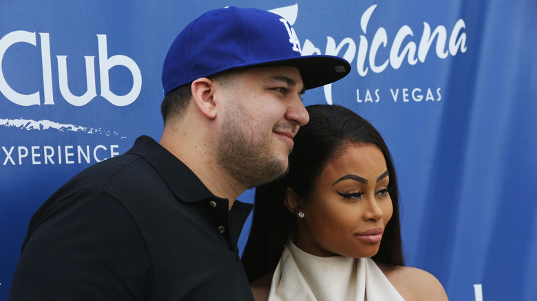 Blac Chyna e Rob Kardashian posano insieme