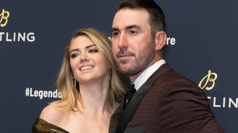 Justin Verlander posa con Kate Upton