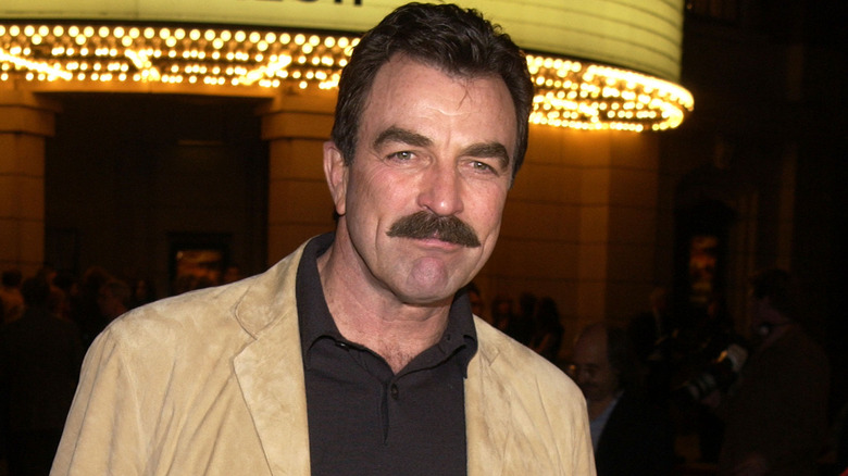 Tom Selleck in posa