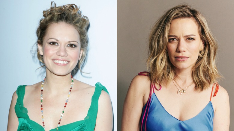 Bethany Joy Lenz allora, a sinistra, e ora, a destra