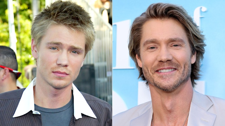 Chad Michael Murray allora, a sinistra, e ora, a destra