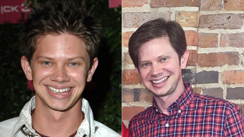 Lee Norris allora, a sinistra, e ora, a destra