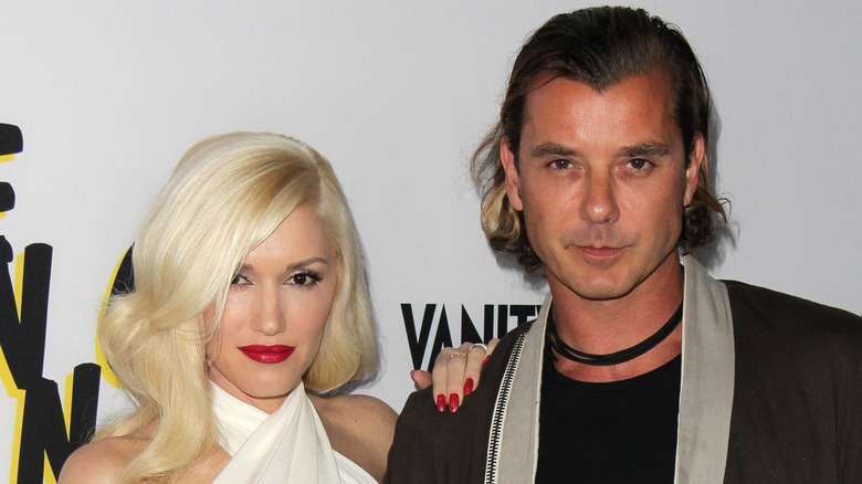 Gwen Stefani e Gavin Rossdale posano ad un evento