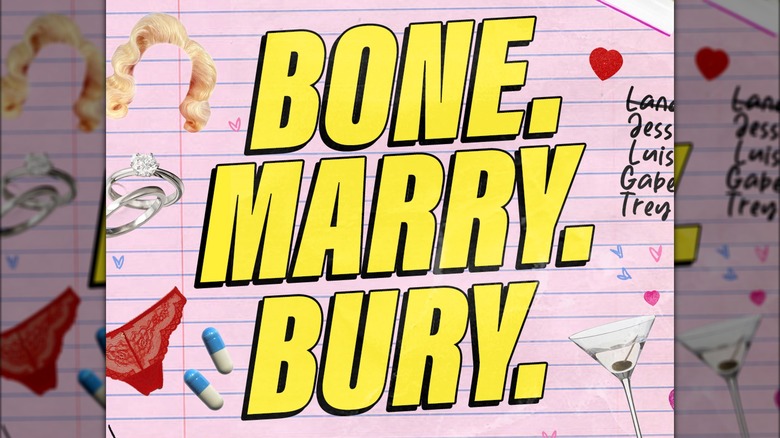 Locandina del podcast Bone, Marry, Bury