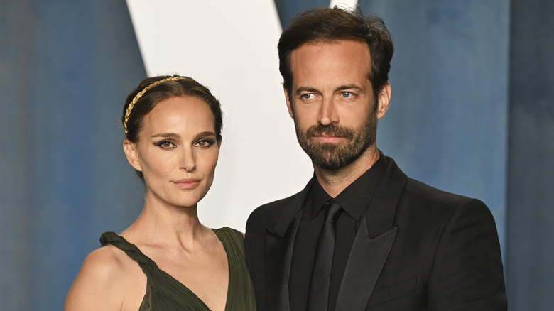 Natalie Portman e Benjamin Millepied in posa