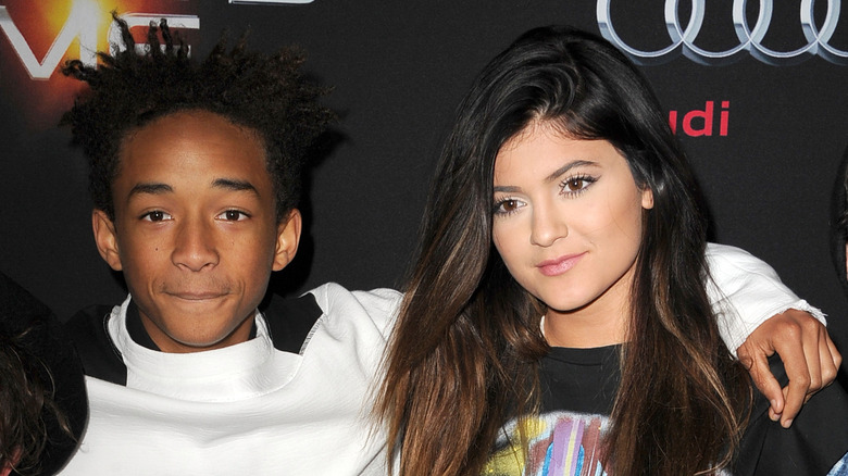 Jaden Smith posa con Kylie Jenner