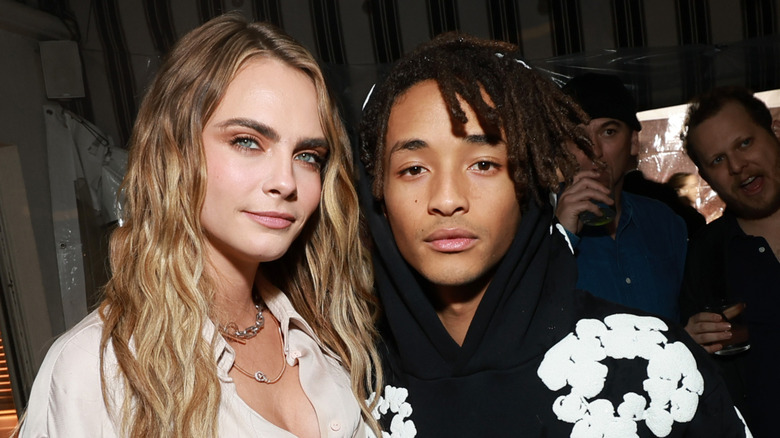 Cara Delevingne e Jaden Smith in posa