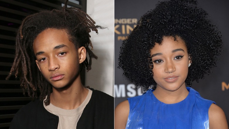 Jadem Smith e Amandla Stenberg in posa