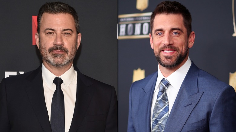 Abito di Jimmy Kimmel Aaron Rodgers