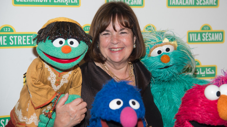 Personaggi di Ina Garten e Sesame Street