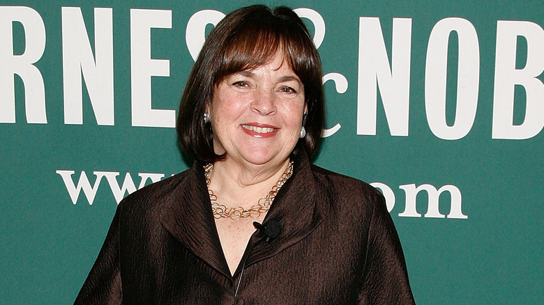 Ina Garten indossa una collana d'oro