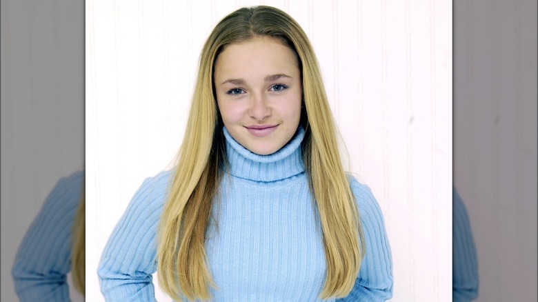 Il giovane Hayden Panettiere in posa