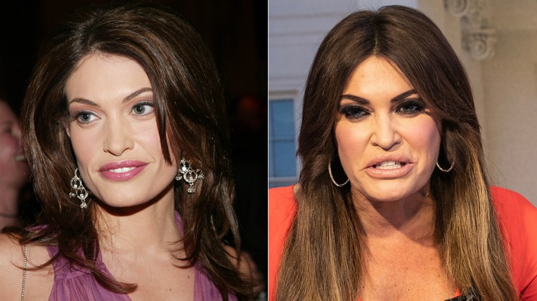 Kimberly Guilfoyle nel 2004 e nel 2024