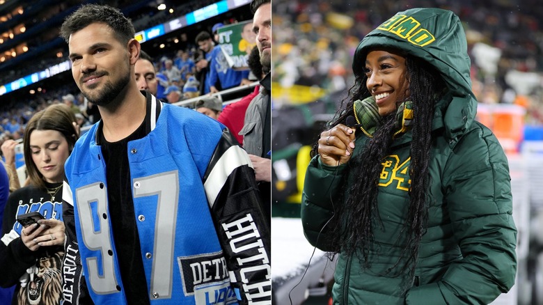 Taylor Lautner e Simone Biles