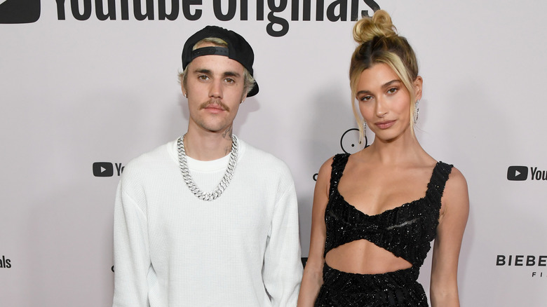 Justin Bieber e la moglie Hailey Bieber