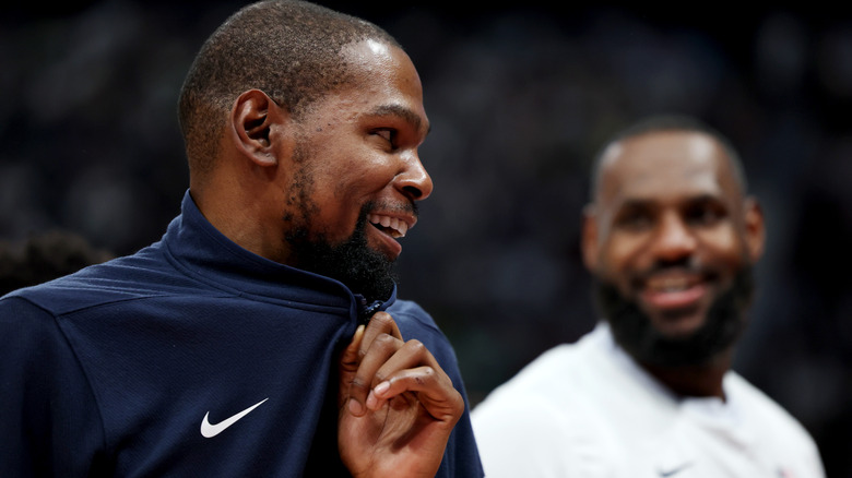 Kevin Durant e Lebron James