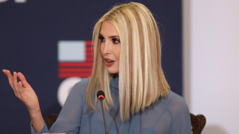 Ivanka Trump parla