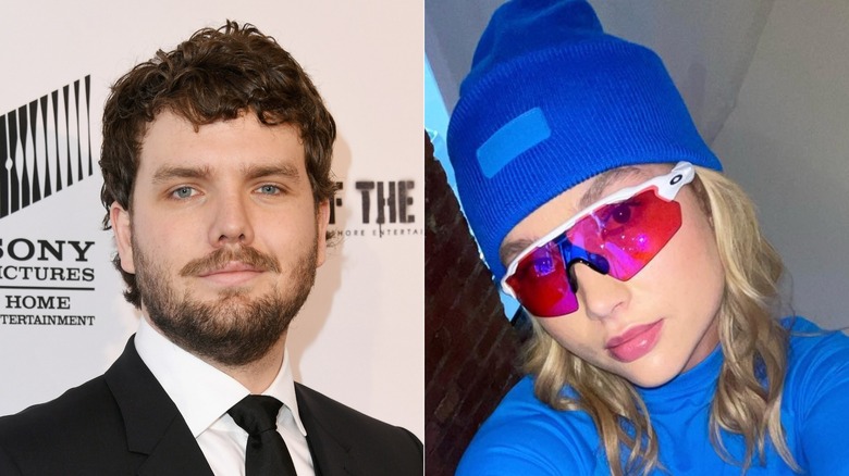 Austin Swift sorridente e Sydney Ness in posa