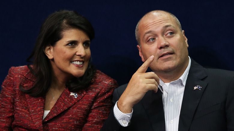 Nikki Haley ride con Michael Haley