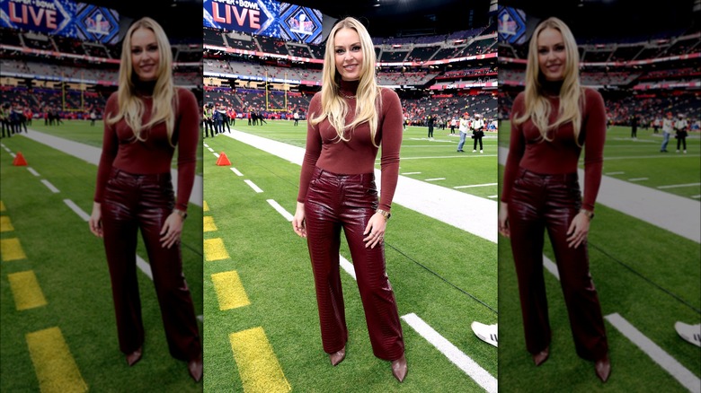 Lindsey Vonn al Super Bowl del 2024